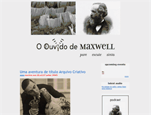 Tablet Screenshot of ouvidodemaxwell.perusio.org